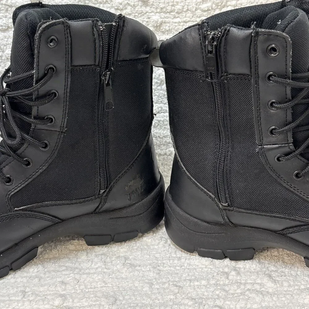 Black Texas Steer Very Black slip & oil resistant Mens size 11 US boots